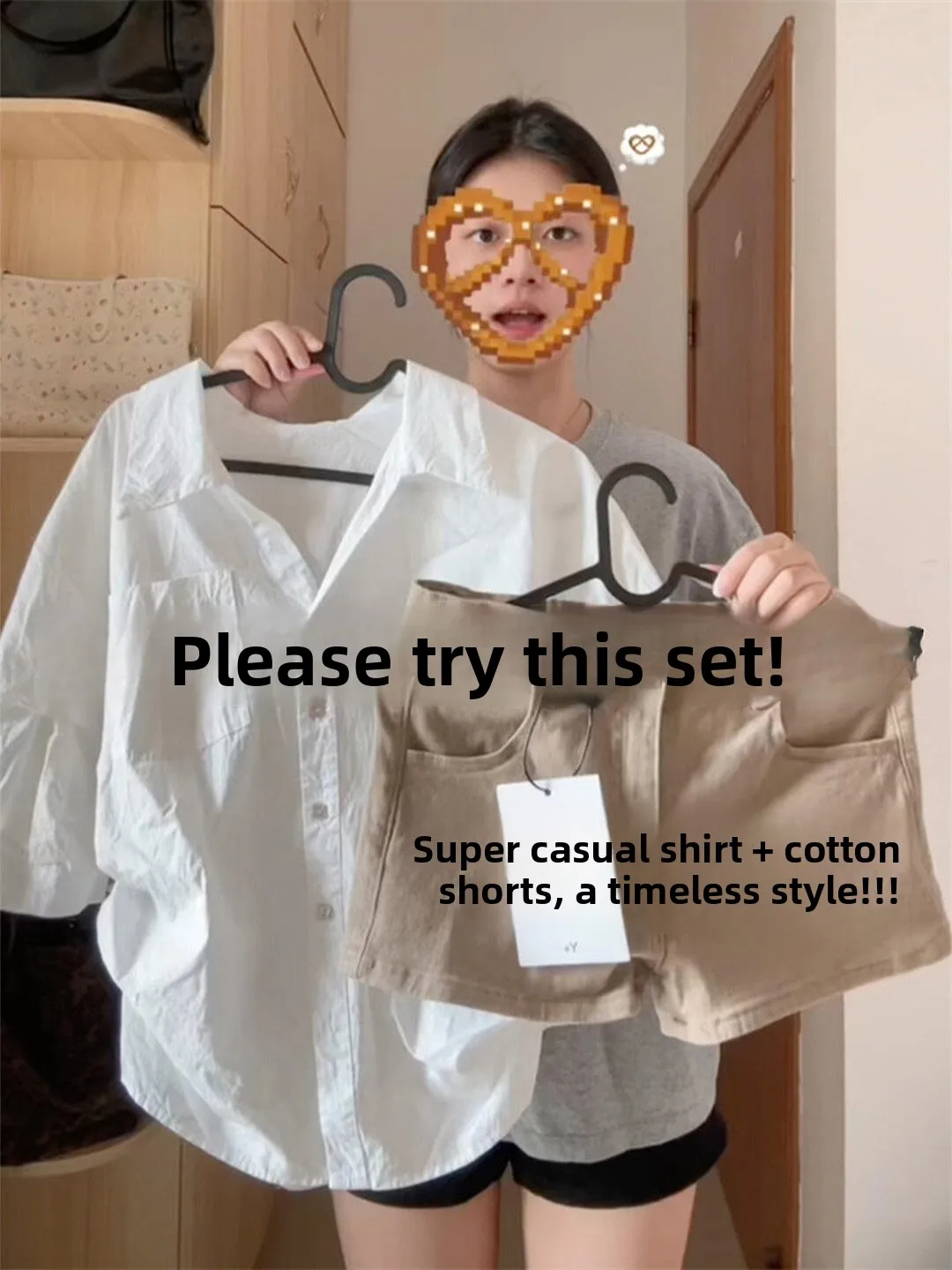 

White Pleated Bubble Sleeve Shirt Women's Short Sleeve Loose Slimming Summer Miu Style Korean Version Button up Shirt