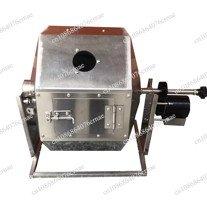 09826 Electric Coffee Bean Roaster 14.5L Capacity 110V/220V Gas Direct Fire Nuts Grain Soy Bean Roasting Machine
