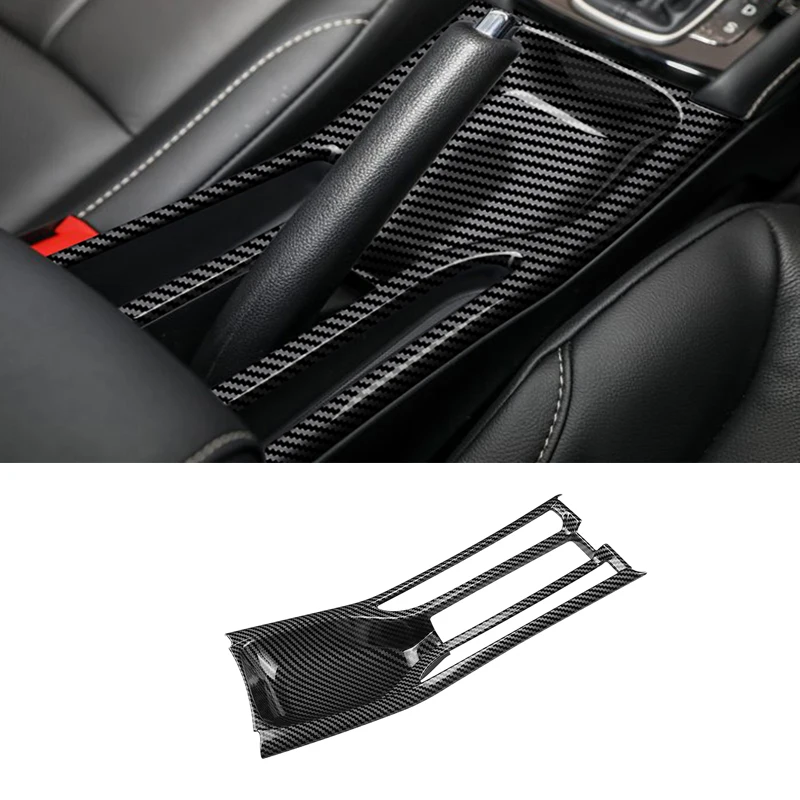 RHD For Honda City 2022 2023 ABS Car Gear Panel Trim Center Console Gear Shift Handbrake Frame Decorative Cover Car Accessories