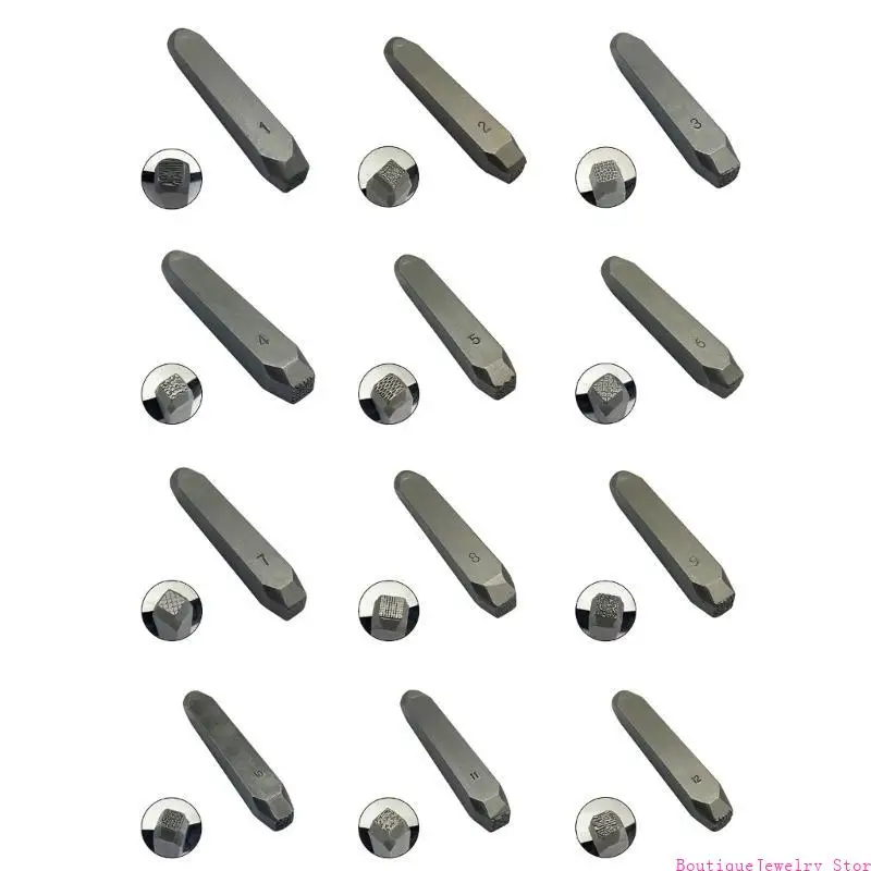 

E1pe Jewelry Deal Set Set Professional Crafting Tool Steel Texture для изготовления рисунков