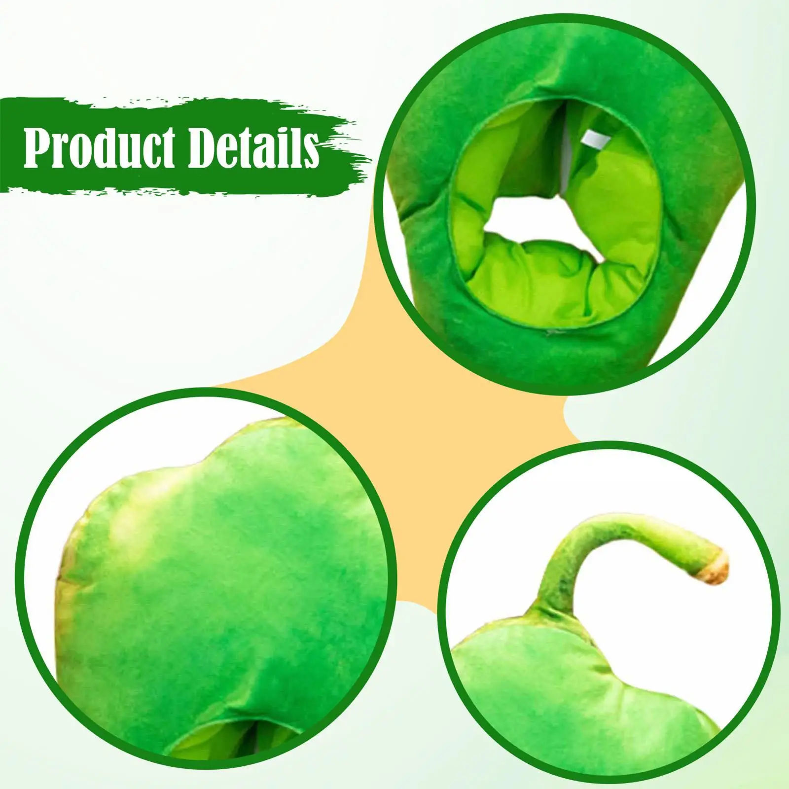 قبعة الفلفل المضحكة لدور حفلة عيد الميلاد التنكرية #5