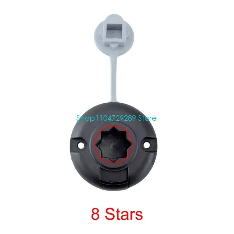 D8KE 360 دوار قوارب قوارب الصيد قوس قوس مقاومة للتآكل للاستخدام البحري #3