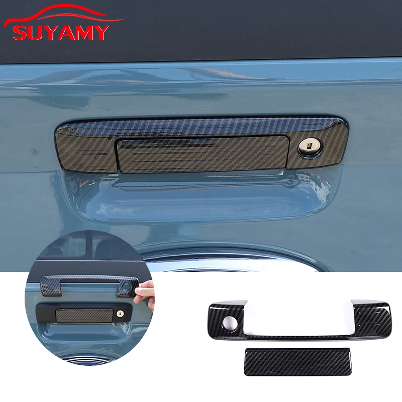 

ABS Car Rear Door Handles Frame Tailgate Trim Cover Protector Sticker For Ford Maverick 2022-2024 Auto Exterior Accessories