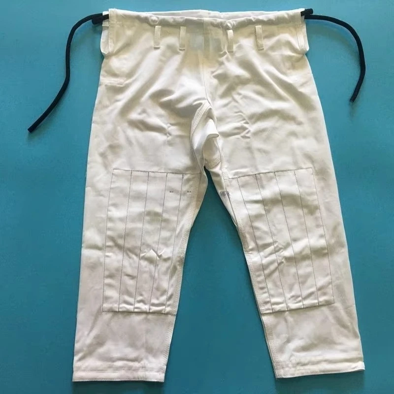 brazilian jiu-jitsu wear-resistant daily training pants taekwondo performance elastic trousers breathable kungfu britches