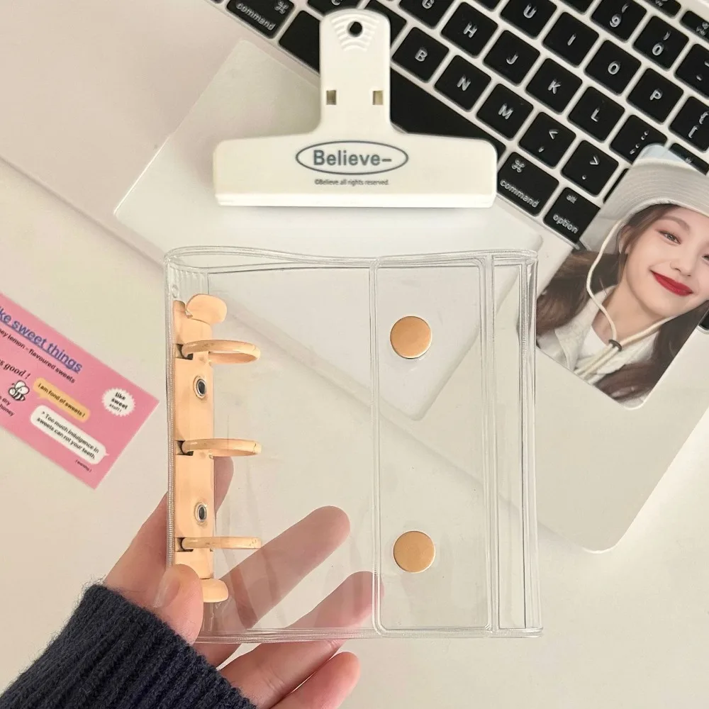 

Double Button 3 Inch Photo Album Cover Mini a8 3 Inch Card Album Cover Portable Universal Mini Picture Case Cover