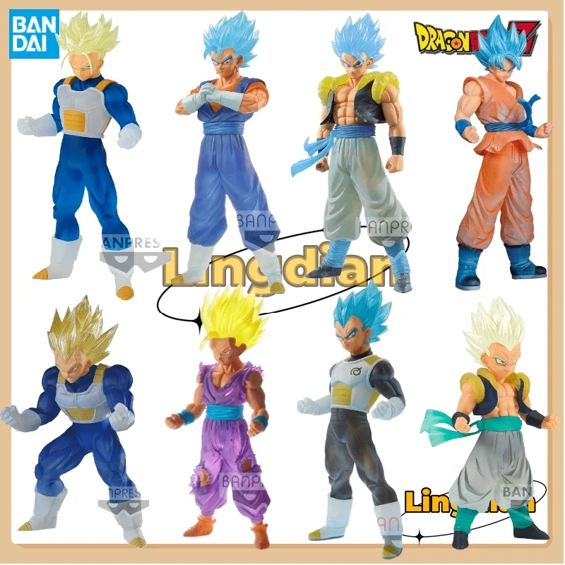 Brand New In Stock Banpresto CLEARISE Anime Dragon Ball Z Son Gohan Super Saiyan Superman 18CM PVC Action Model Ornament Toy