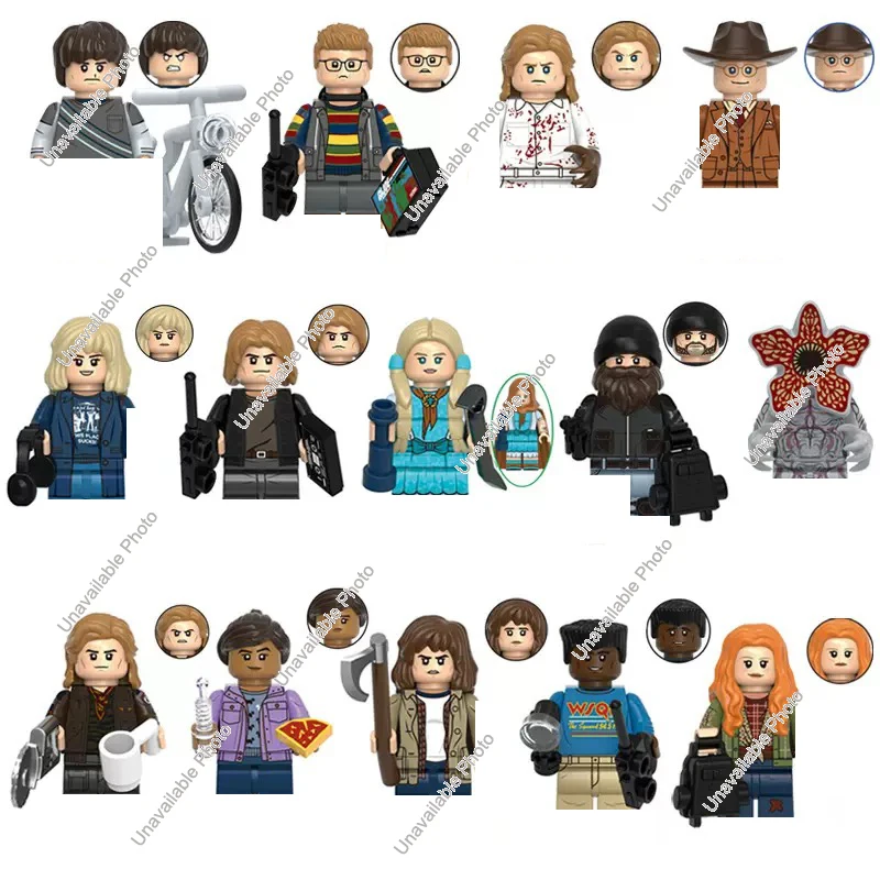 Hot Toys, Nuevas Figuras de Acción de Películas, Bloques de Construcción, Muñecas Mini de Holly, Erica, Lucas y Robin, Juguetes para Niños