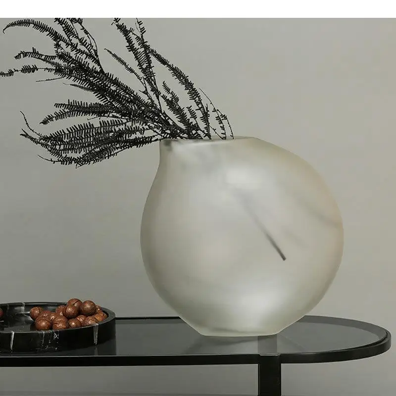 Transparent Bubble Glass Vase Desk Decoration Hydroponics Floral Vases Flower Pots Decorative Arrangement Modern Decor