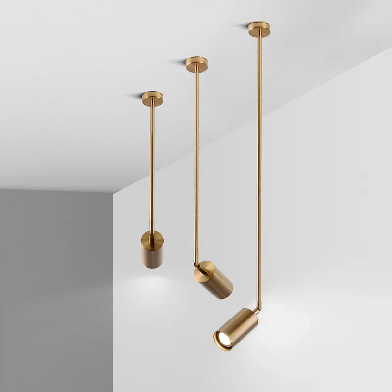 

Скандинавские современные светодиодные подвесные светильники для спальни, фоновый декор, ресторан, бар, кофе, подвесной светильник, абажур с регулируемым углом