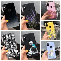 For Xiaomi Mi 8 Lite Pro Case Mi 8 SE Cover Fashion Flower Space Painted Soft Phone Cases For Xiaomi Mi 8 Lite Mi8 Mi8Lite Coque