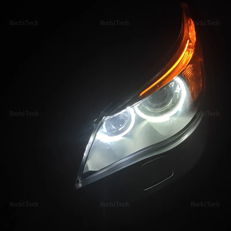 LED BMW Angel Eyes Ring Marker Bulbs For BMW 5er E60 E61 Pre-LCI 520i 523i 525i 528i 530i 535i 540i 90W White Bulb