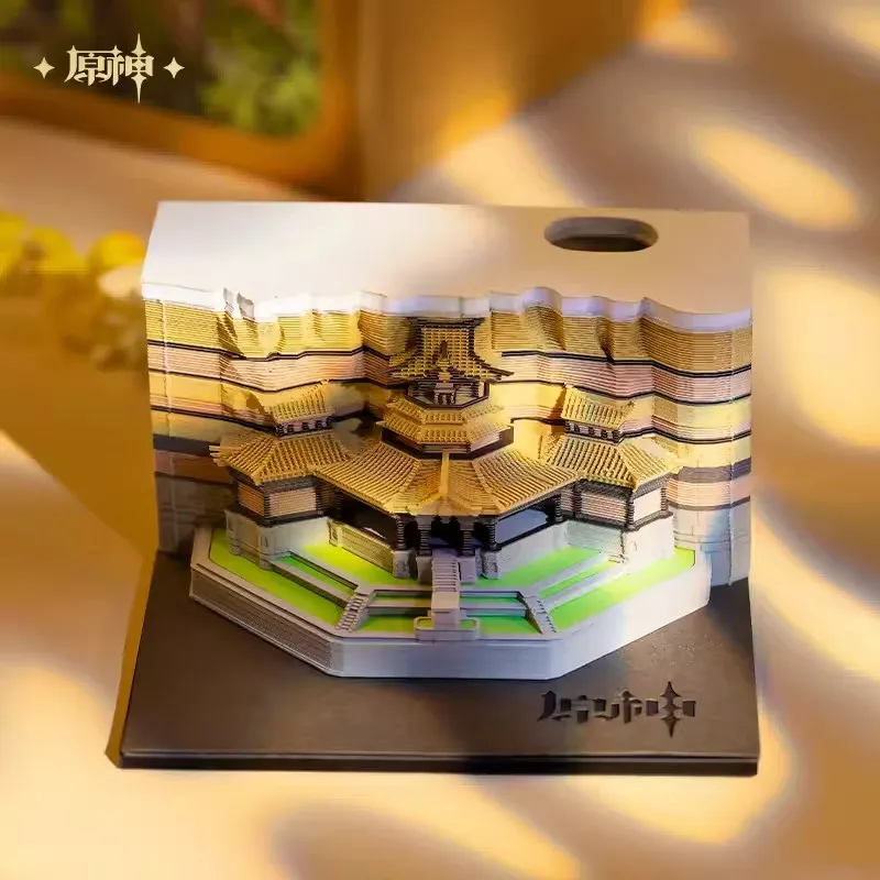 MiHoYo официальный Genshin ударопрочная яркая луна YUNJIAN мечта против окружающего подарка коробка для дисков детская брошь подарок на день рождения Cos