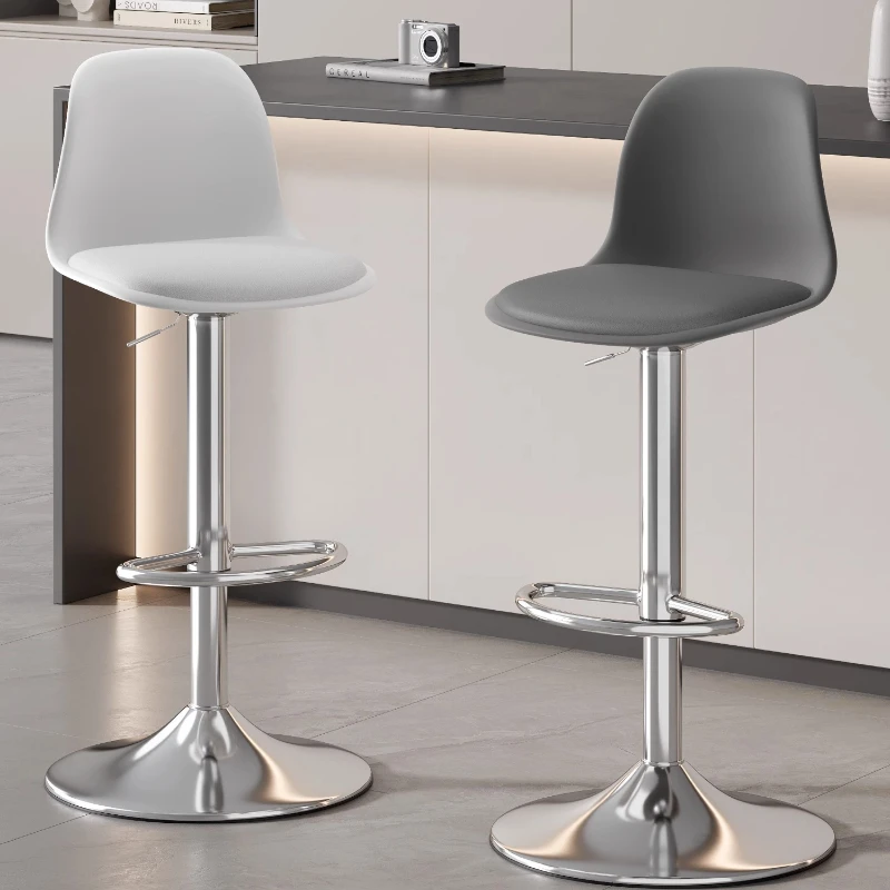 

Backrest Relaxing Bar Stools Minimalist Comfortable Personalized Fashion Relax Bar Stools Nordic Luxury Muebles Home Furniture