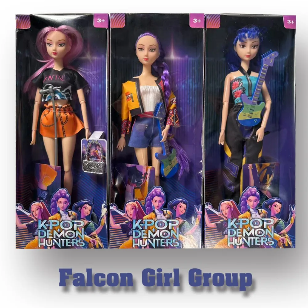 جديد ألعاب الدمى Kpop شيطان الصيادين عمل الشكل لعبة رومي ميرا زوي جميلة الأميرة طفلة الدمى البلاستيك لتقوم بها بنفسك لعبة للفتيات #2