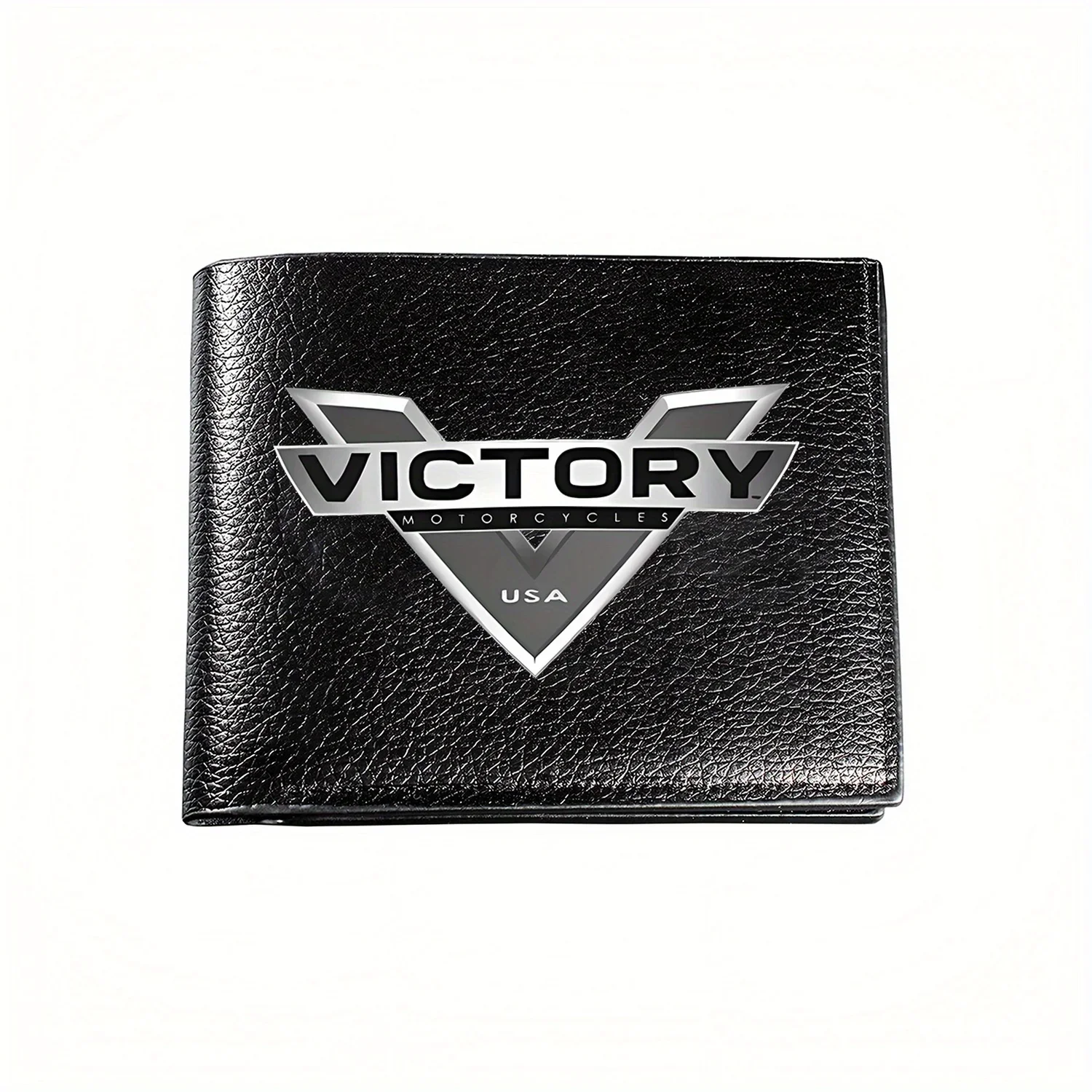 Logo Victory Motorcycles USA : un joli portefeuille élégant et premium pour le messieurs dispersions. Hommes d'affaires décontracté élégant Simple Pr
