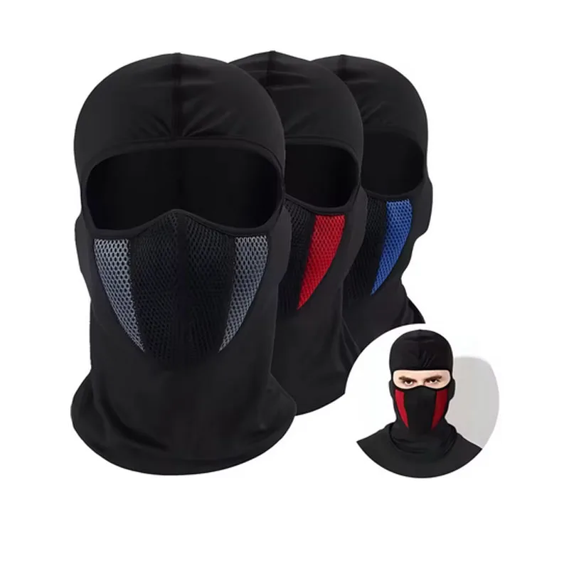 Winter-Radfahren Winddichte Kopfbedeckung Motorrad-Sturmhaube Atmungsaktive Outdoor-Sport Vollgesichtsmaske Herren CS Hals-Kopf-Schutz Mütze