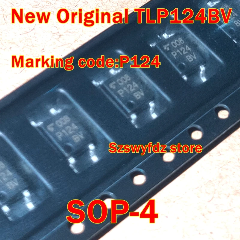 1Pcs to 100Pcs New Original Tlp124Bv Tlp124 Sop-4 Marking Code:P124 Tlp124Bv Optocoupler/Optoisolator