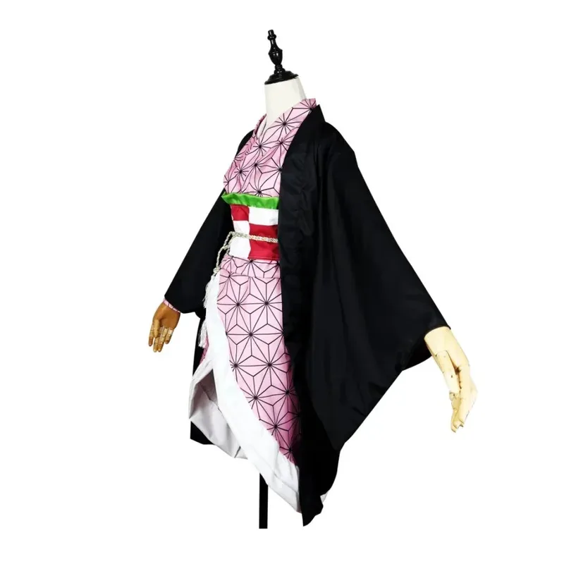 

COSda@2025 Slayer Kimono Costume, Evening Gown, Uniform, Sauna Clothing, Leggings, Belt, Halloween, Christmas, Carnival, C