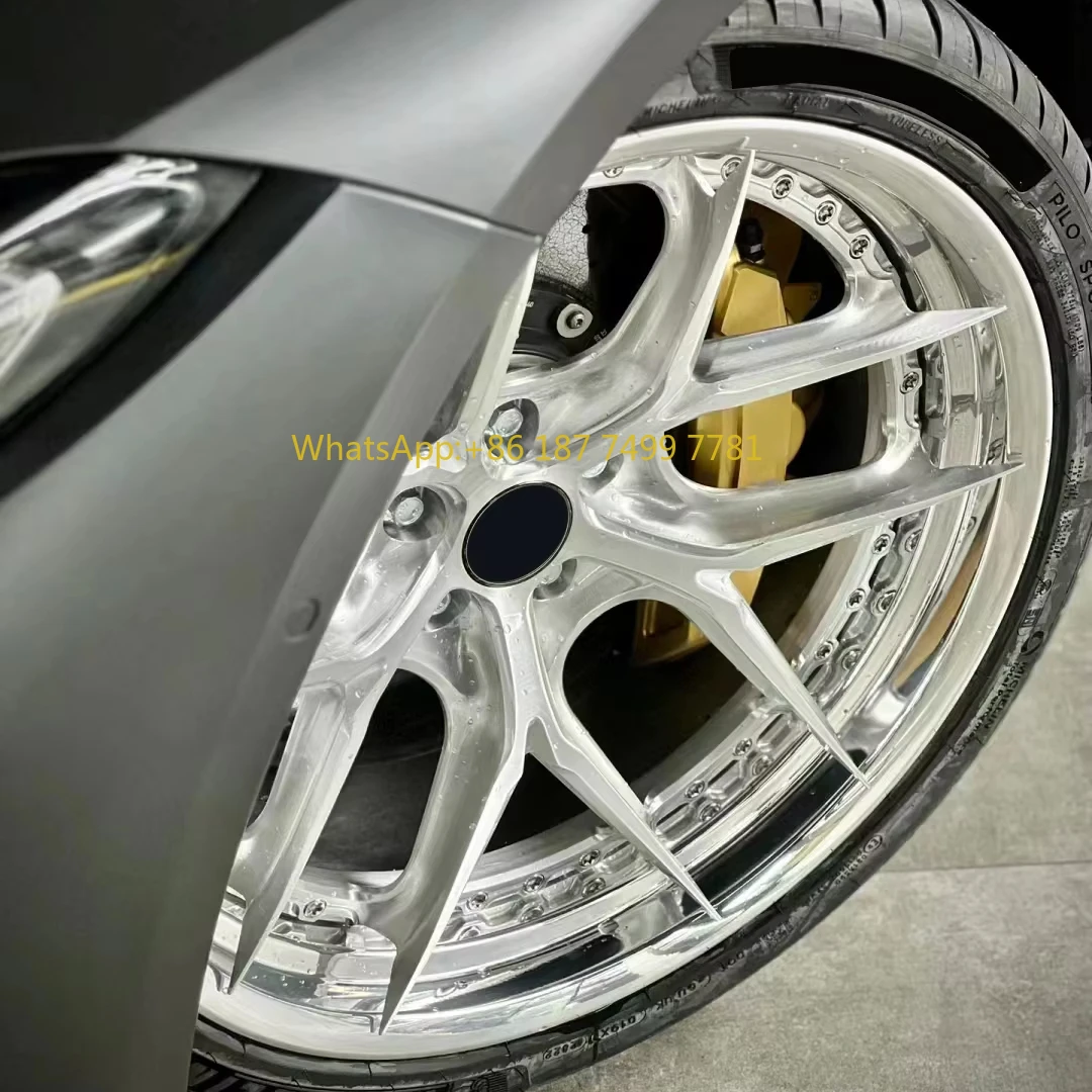 

Deep Concave Forged Alloy Wheels 5x112 5x114.3 18 19 20 21 22 Inch 2-Piece Custom Rims for . A4 A5 A6 A7..