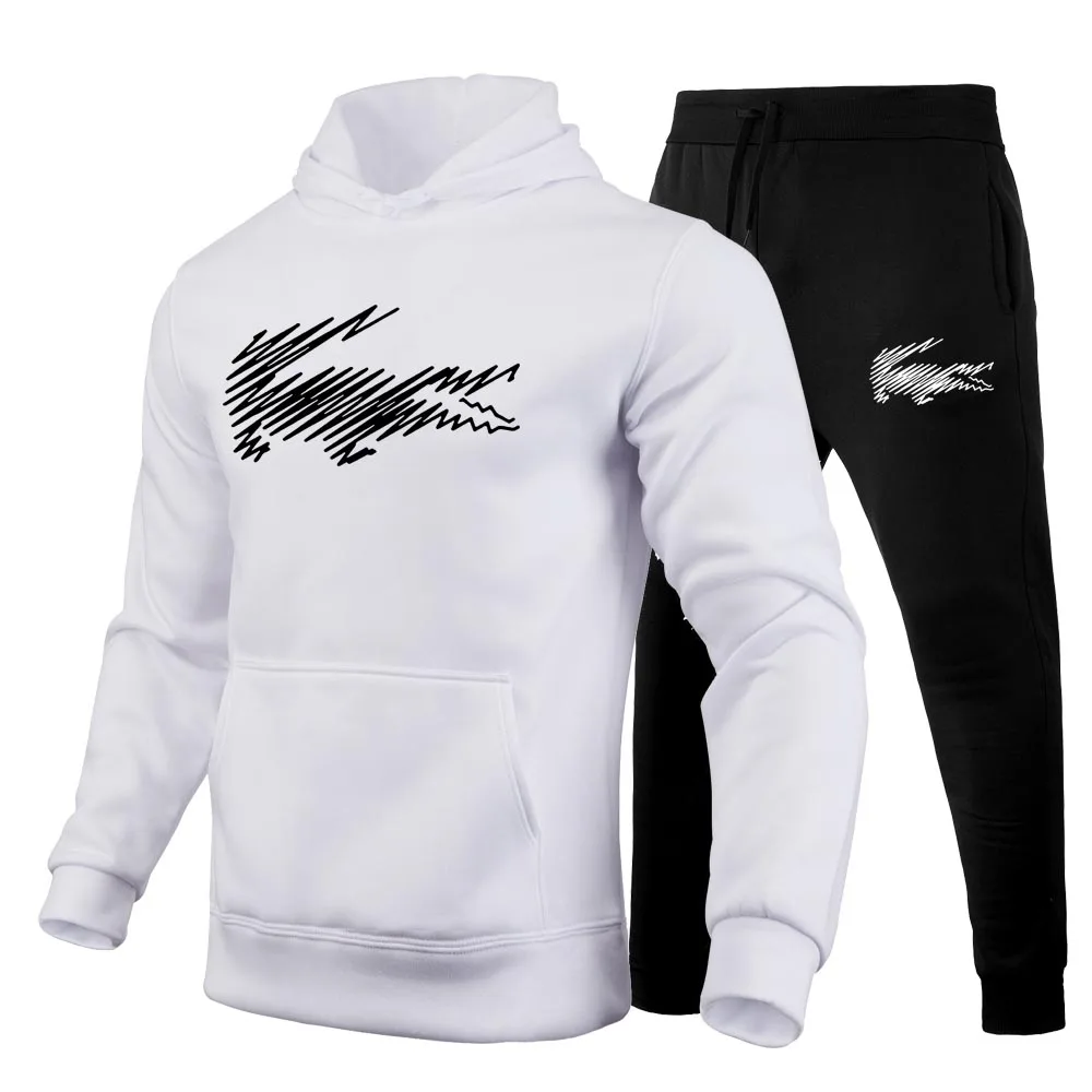 LOS ANGELES GALIFURHIA Men/Women Sports Suits Fashion Tracksuit Hoodies+Pants Two Pieces Sets Running Casual Sweatshirts Sweatpa