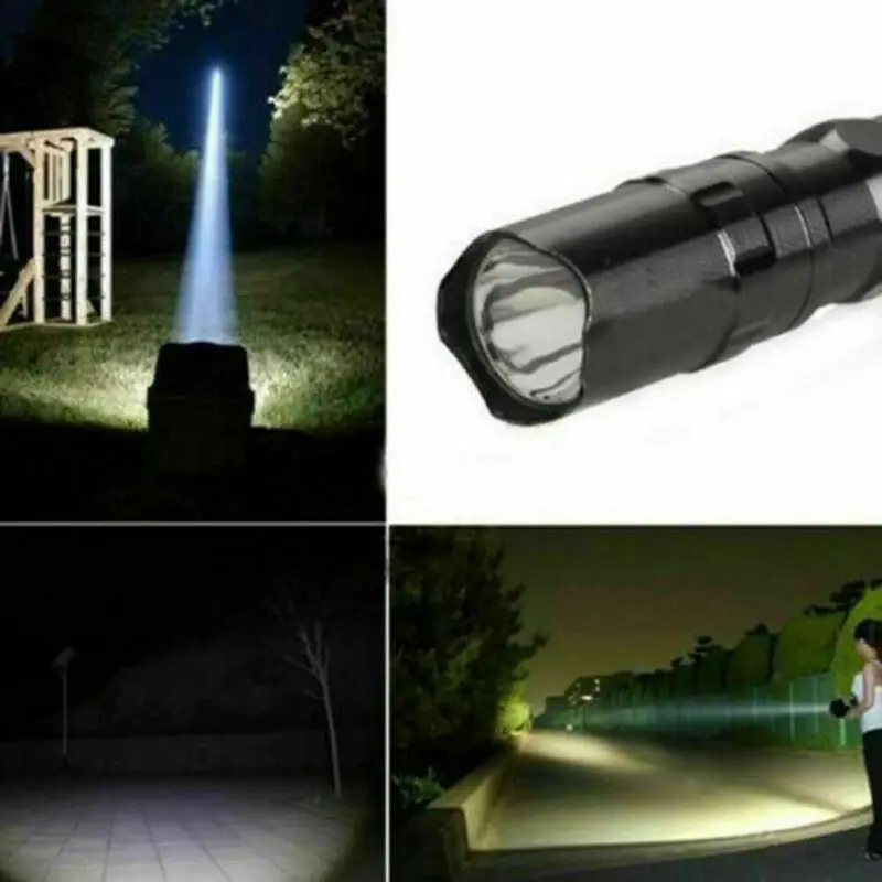 Portable Waterproof 8000lm Pocket Led Flashlight Portable Led Torch Mini Penlight Light Aa Buttery Not Included Led Flashlight