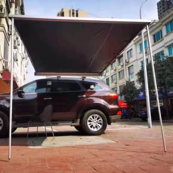 

Waterproof Portable Sun Shelter Tent Oxford Fabric Outdoor Camping Car Side Awning Canopy For SUV Pickup Truck Sale