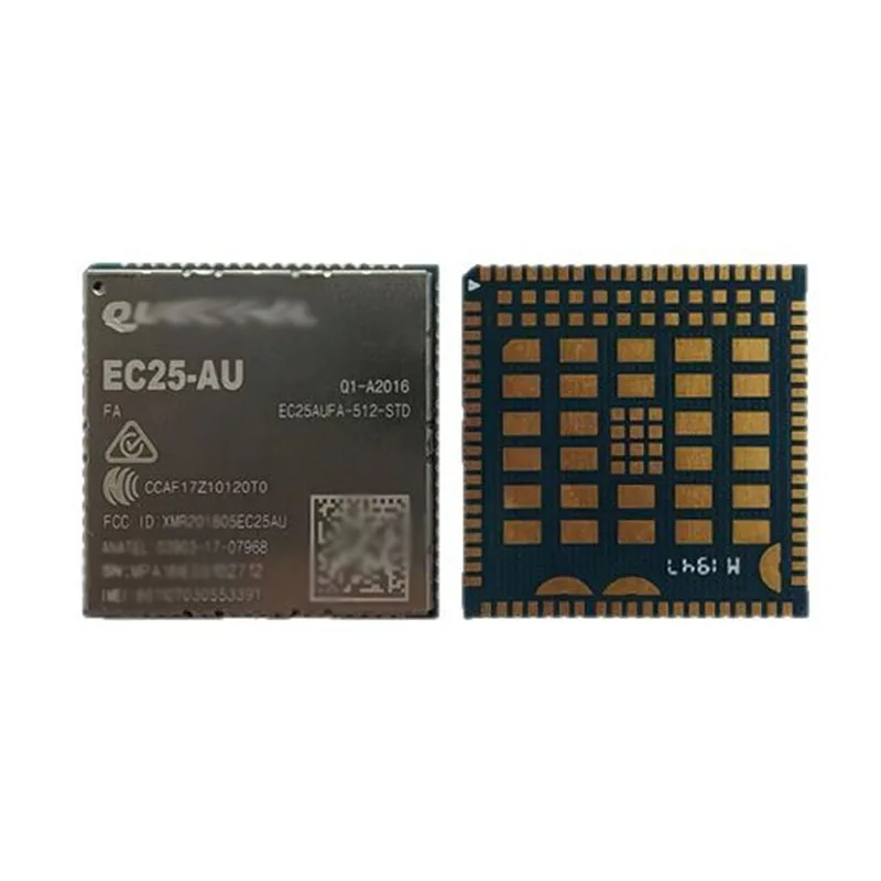 

EC25-AU EC25AUFA-512-STD LCC EC25 series LTE Cat 4 module GNSS for M2M and IoT applications Latin America/Australia/New Zealand