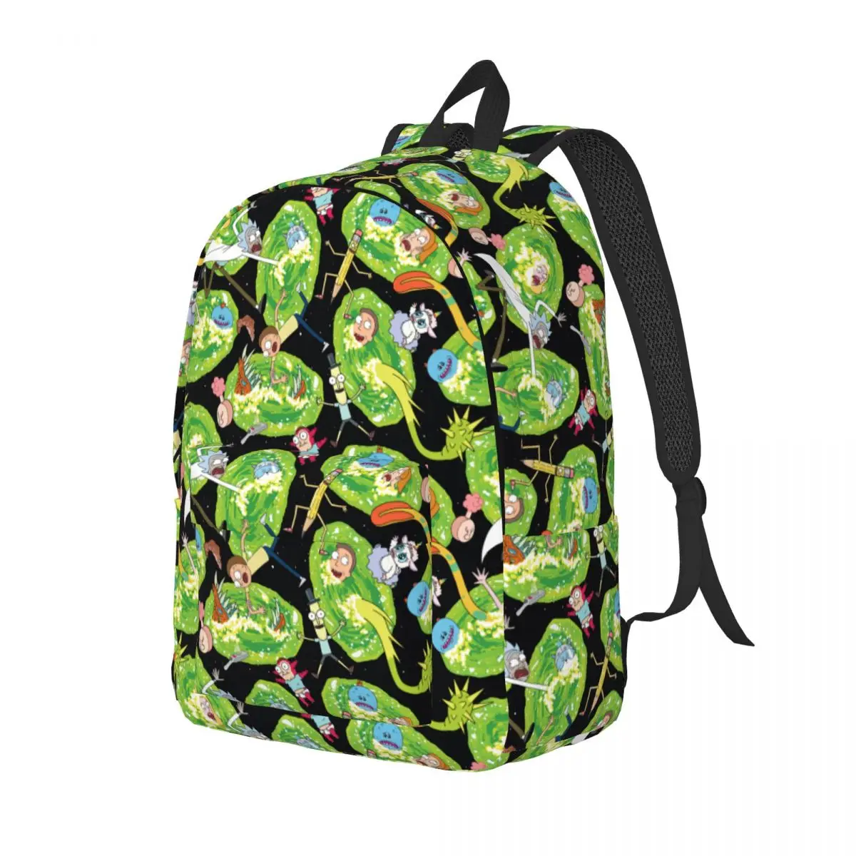 Mochila escolar de dibujos animados para hombre y mujer, morral de libros de Anime para estudiantes, ligero, para Universidad