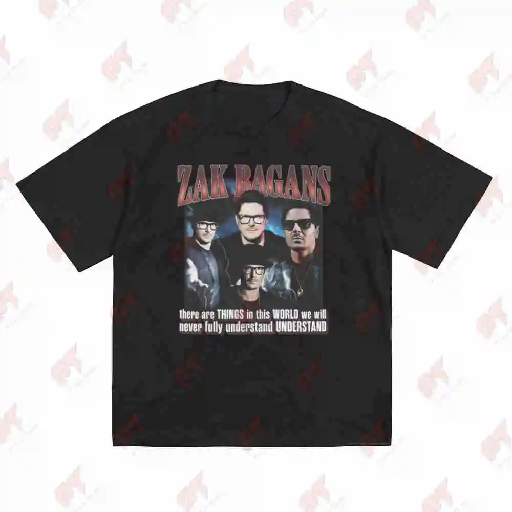 Zak Bagans Collage Short Sleeve Tee 100% Cotton T-Shirt