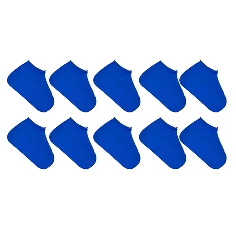 

НОВИНКА - 10 пар водонепроницаемых чехлов для обуви, накладки на обувь для прогулок, латексные чехлы для обуви, нескользящие чехлы для дождевых сапог