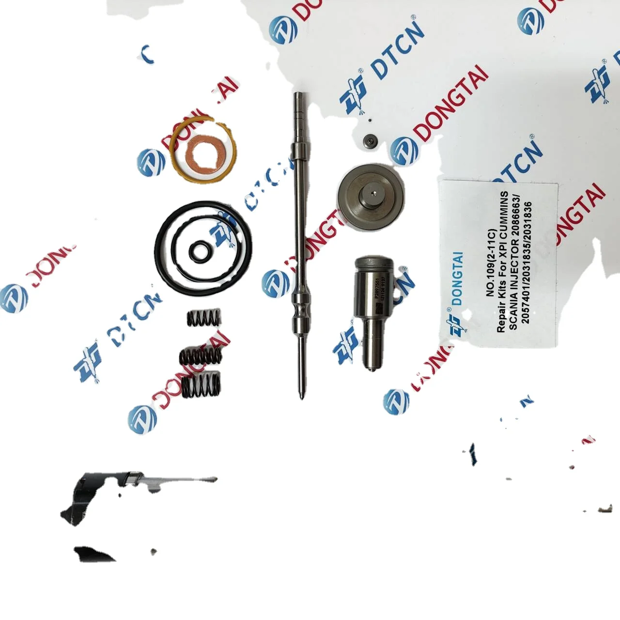 NO.109(2-11C) Diesel Fuel Engine Injection Repair Kits For XPI ISG12 CUMMINS Scania Injector 2086663 2057401 2031835 2031836