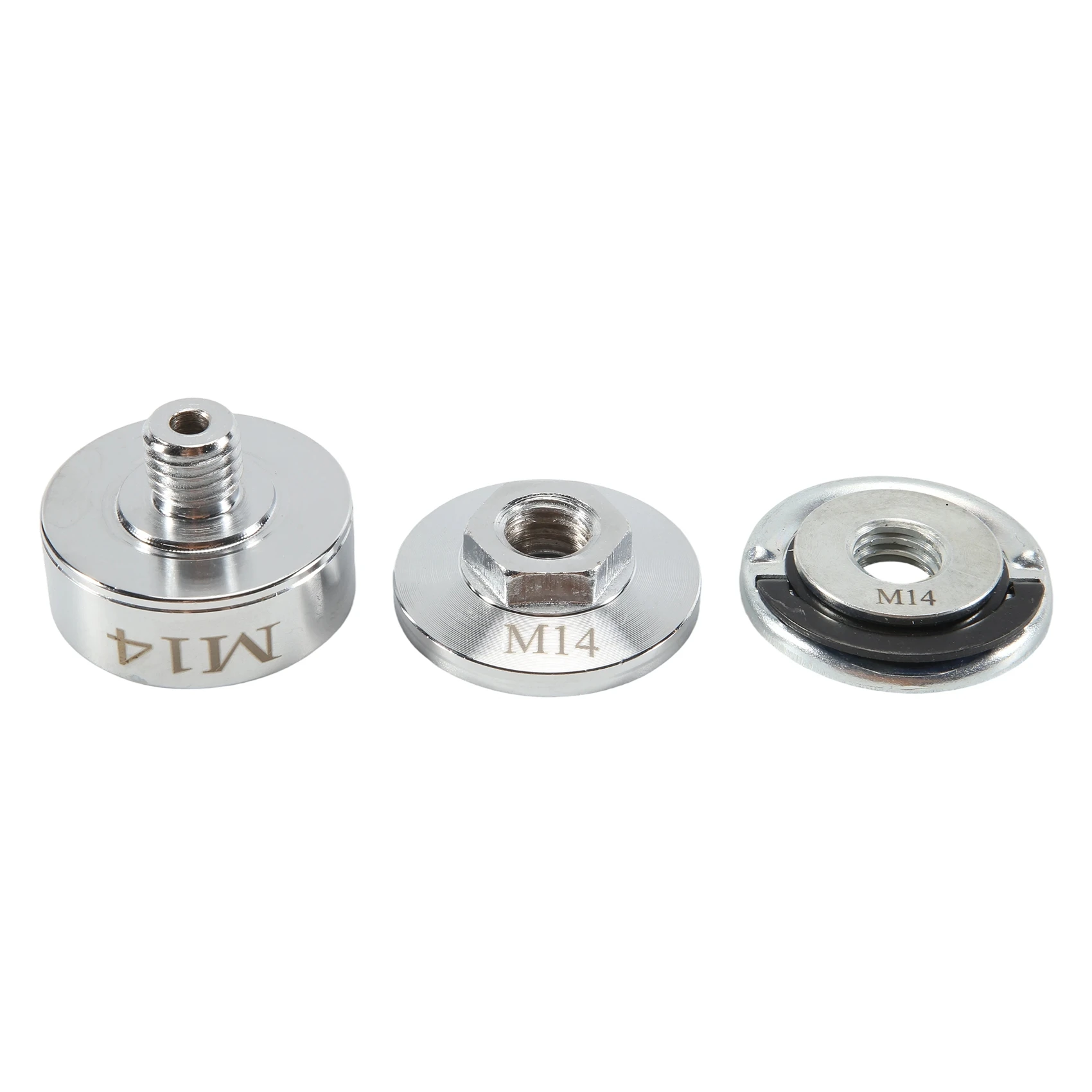 ABRW X Lock Adapter Set M14 Thread Angle for Grinder Attachment, Quick Release for Nut for Cutting Discs and Diamond Drill Bits