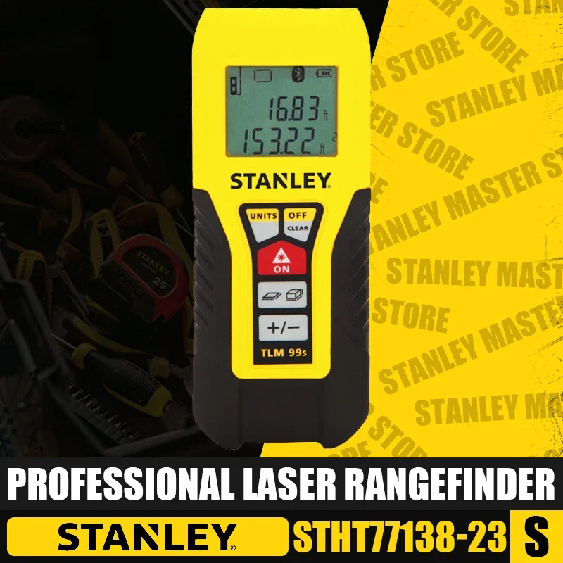 STANLEY STHT77138-23/STHT77343-23Professional Laser Rangefinder Bluetooth Version Electronic Ruler Handheld Measuring Instrument