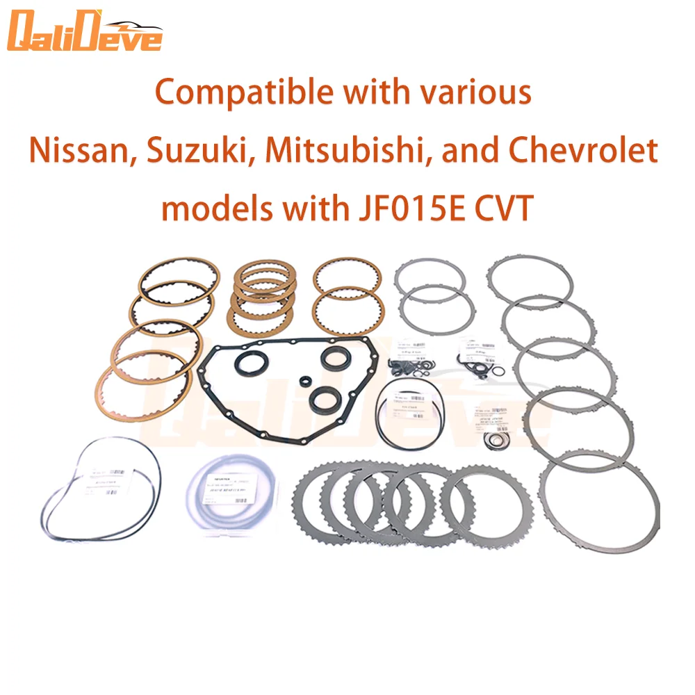 JF015E RE0F11A CVT Transmission Master Rebuild Kit Overhaul Clutch Friction Steel Plates For Nissan Sentra Altima Suzuki