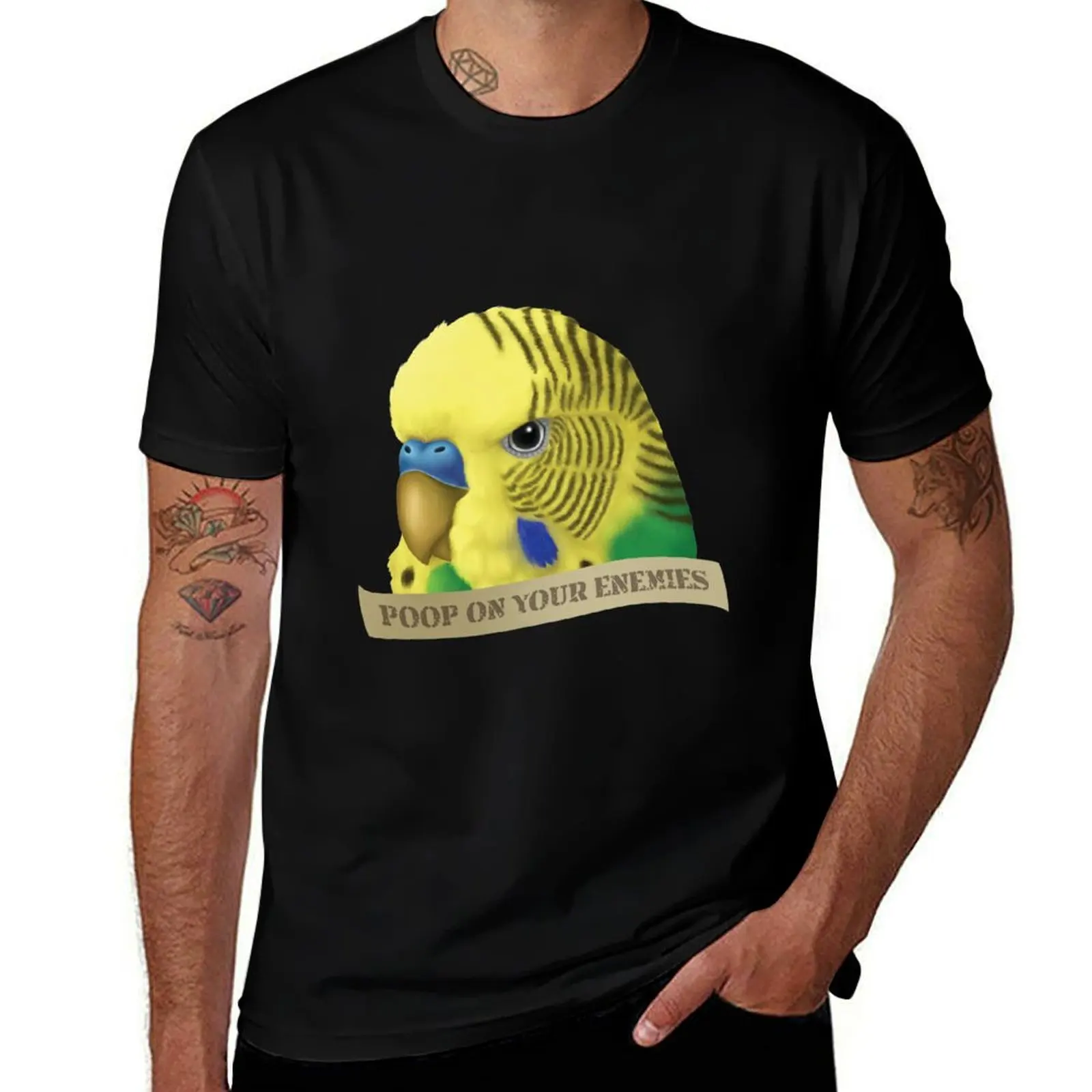 Poop On Your Enemies 2.0 T-Shirt Retro Graphic Print T-Shirt