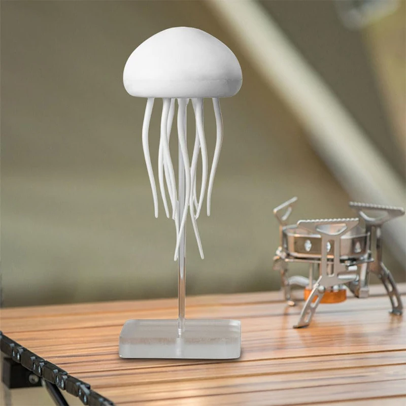 Jellyfish Light Swimming Voice Controlled With Dynamic Touch Full-color Gradient Color Built-in Battery Hung Ambient Light 2024