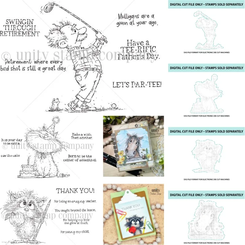 Ruheleben: Jeder Tag ist eine Erinnerungswürdige Zeit – Klare Stempel- und Metallstanzen-Sets für DIY-Scrapbooking und Fotoalben