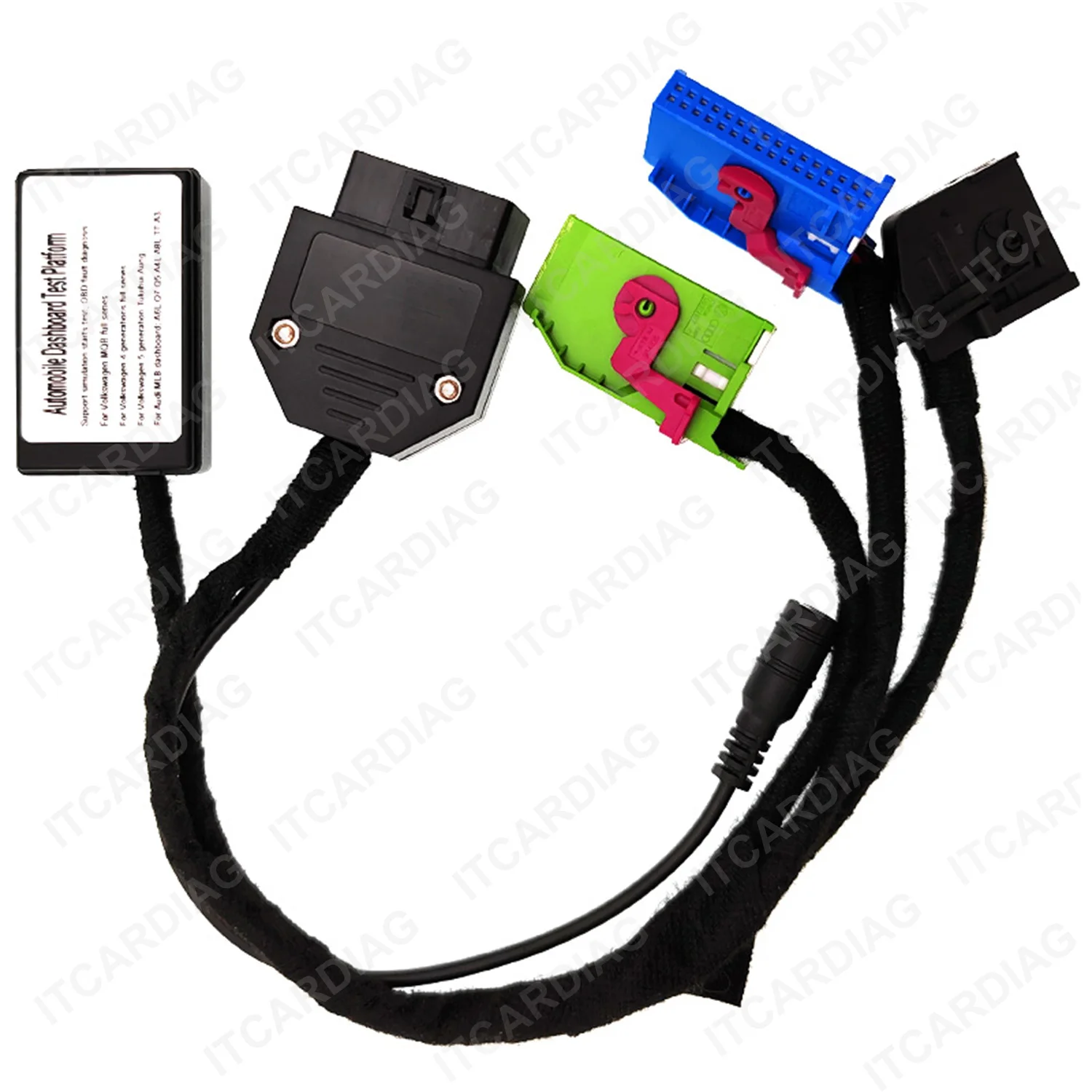 MQB MLB Cluster Test Platform Dashboard Cable Kit for VW 4 5 generation for Audi A6 A8 A4 Q5 Q7 MLB Car Power On Instrument