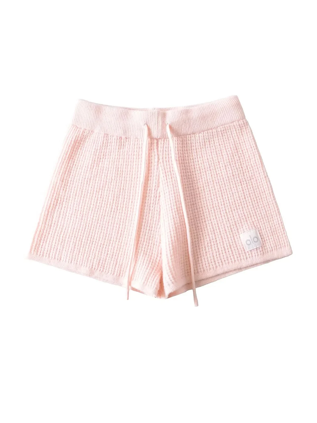 بنطال نسائي محبوك عالي الخصر من American Sle فضفاض مناسب بأرجل واسعة وبنطلون كاجوال للسيدات #3