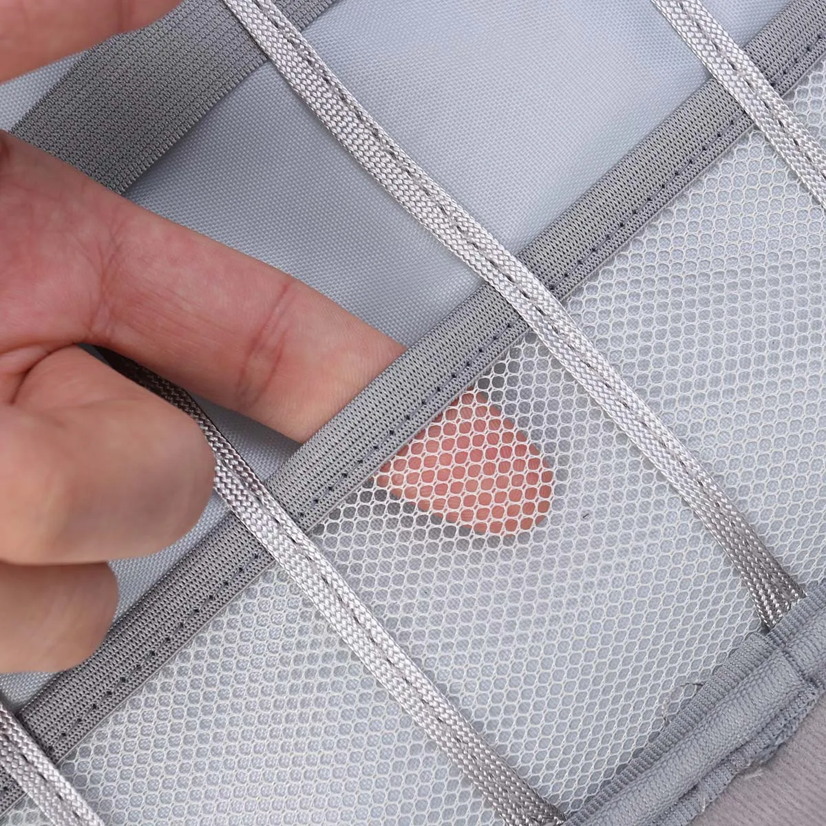 

Cable Carrying Case Electronics Accessories Organizer Waterproof Lightweight Travel Pouch for Small Electronics Storage Gadget