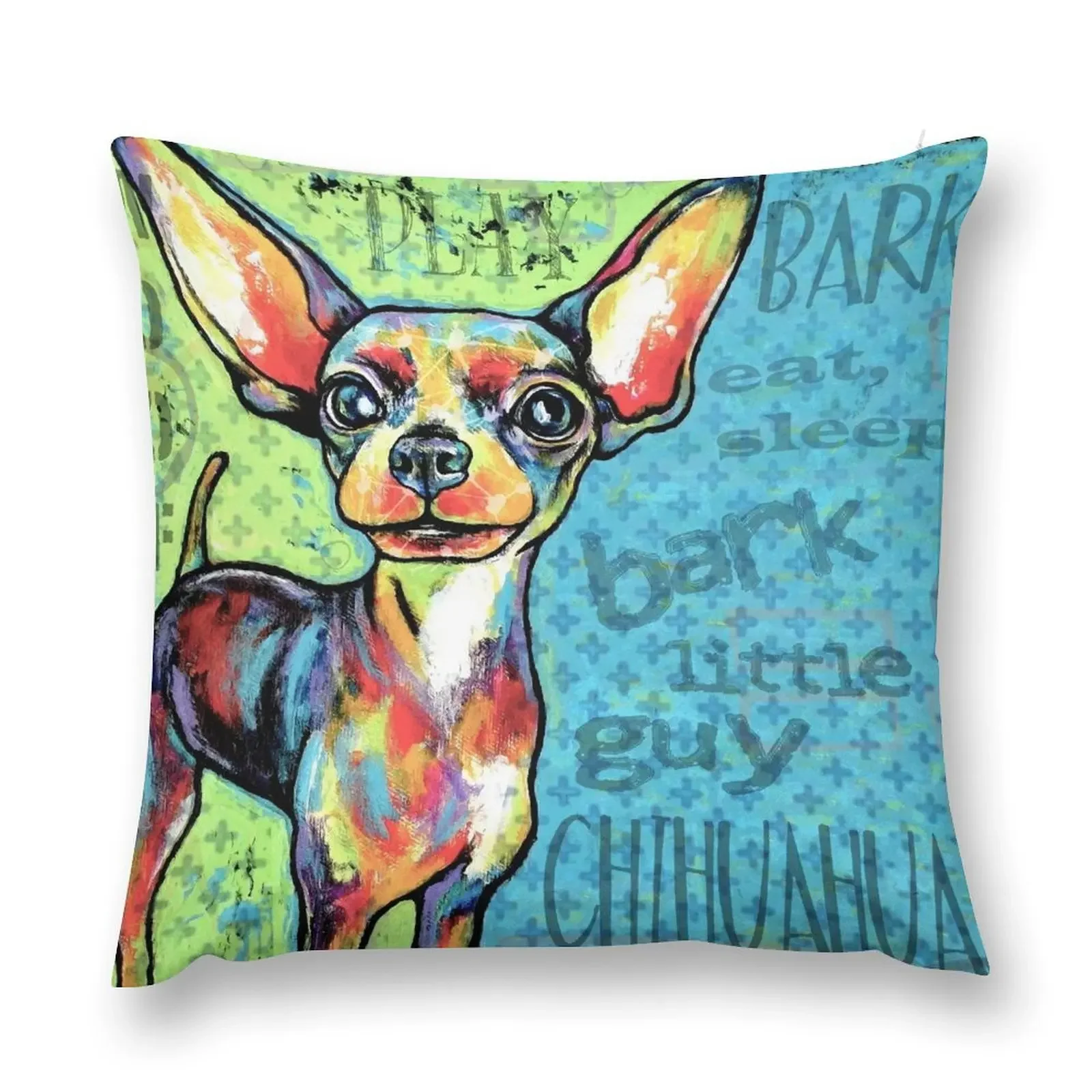 Chihuahua Throw Pillow Ornamental Pillow Decorative pillowcase Luxury Sofa Cushions christmas ornaments 2025 pillow