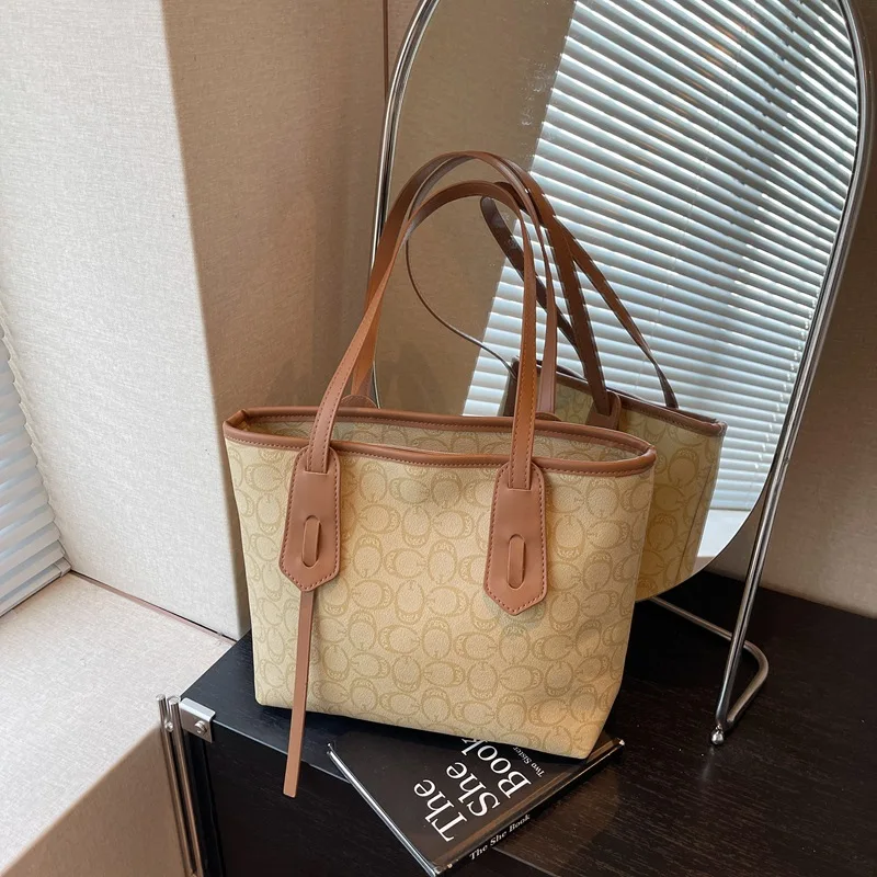 

2025 Vintage Floral Tote Bag for Women | Large Capacity Printed Canvas Purse | Retro Shoulder Bag for Work & Casual