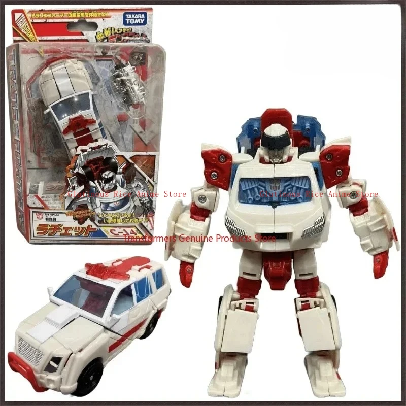 Transformador C-14 Robot de acción con trinquete, figura de modelo, juguetes Mecha, muñeco de acción, regalos para niños, figuras coleccionables limitadas