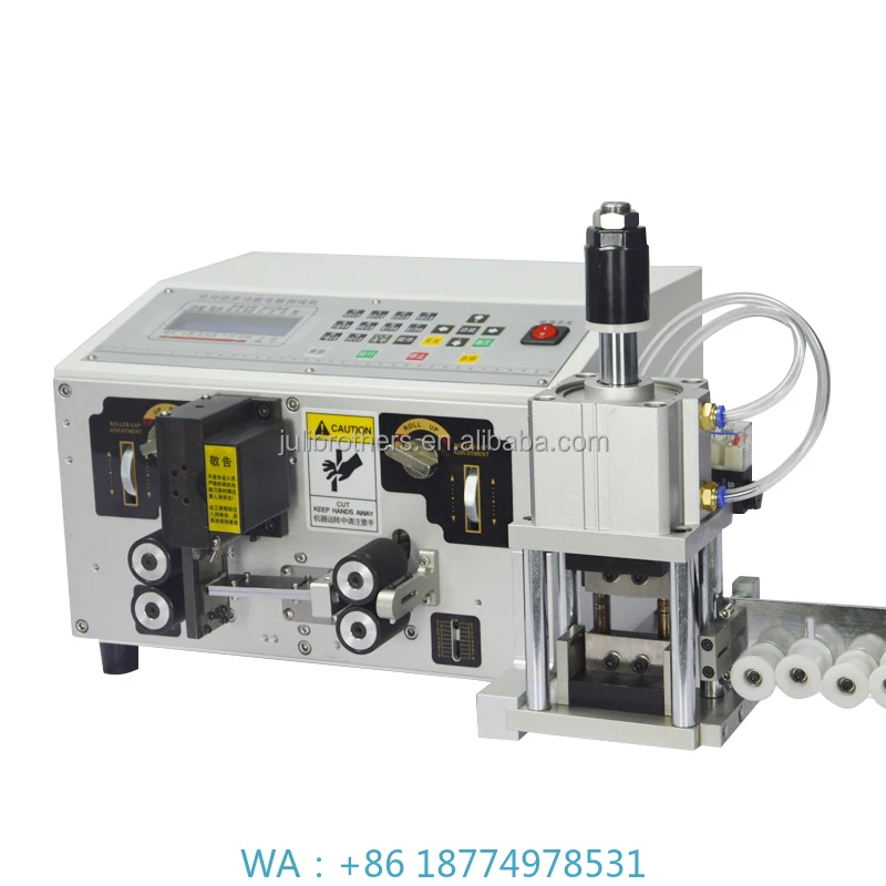 Machine With Slit Function Stripping Machine for Parallel Wire 800F Flat Ribbon Cable Cutting Stripping