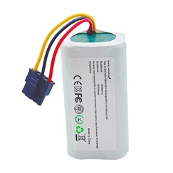 14.4V 2600mAh 2800mAh 3200mAh 3500mAh For Mijia Mi Robot Mop 2 Lite Sweeper MJSTL 18650 4S1P Rechargeable Li-ion Battery Pack