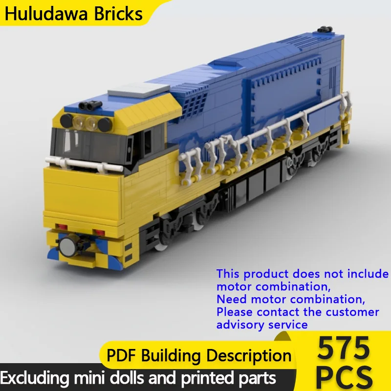 

Конструктор City Car Model MOC: Модульный локомотив класса NR (Австралия) – развивающая игрушка для детей, подарок на праздник, набор для сборки