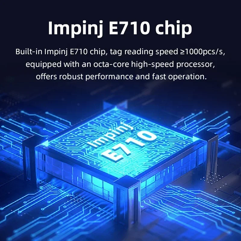 Handheld RFID Reader UHF Long Range Smart Terminal PDA Wireless Scanner Android Mobile Data Collector Warehouse Retail Inventory