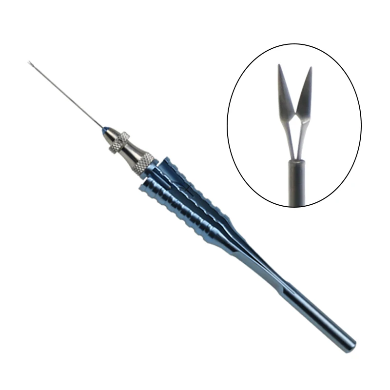 

Щипцы для офтальмологических хирургических инструментов Щипцы для капсулорексиса со съемной головкой