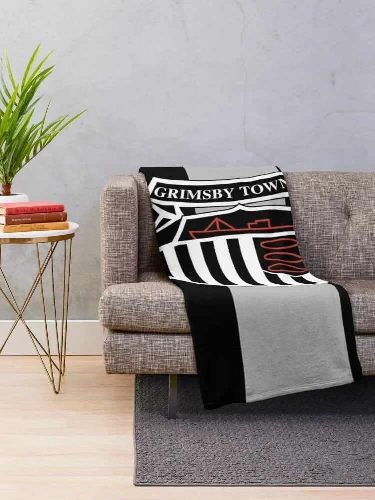 Grimsby Town FC Throw Blanket Extra Large Throw Flannel blankets ands Blankets