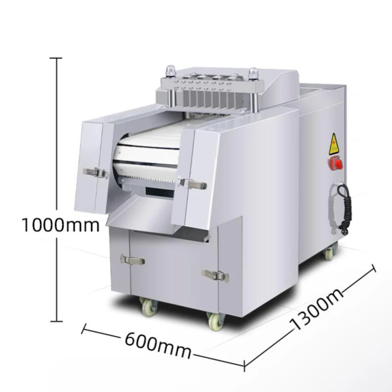 High-Power Dicing Machine For Ribs Pig Feet Chicken Duck Fish Frozen Meat Slicer Meat Cutting Machines